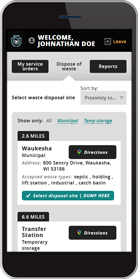 estimate software for septic tank installers